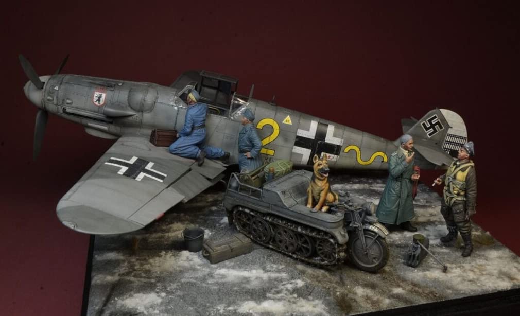 Amazon | ディーデイミニチュア 1/35 第二次世界大戦 ドイツ空軍 整備
